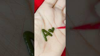 A️A letter tattoo design, AA letter mehndi design, AA letter mehndi #shorts #viralvideo #mehndi