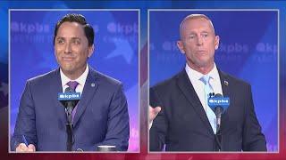 San Diego Mayor Todd Gloria faces off in debate against rival Larry Turner