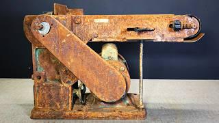 Rusty Vintage Belt Sander Machine - Restoration