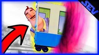 Eisenbahn Teleportieren (Secret) | Hello Neighbor Alpha 4 (Deutsch/German)