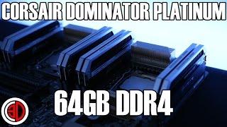 Corsair Dominator Platinum DDR4 64GB Memory Kit