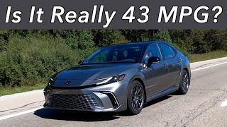 2025 Toyota Camry XSE AWD Fuel Economy Test. What's the Real MPG?