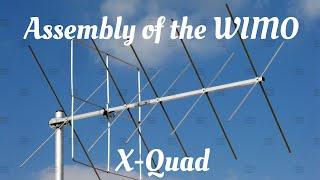 WiMo 18010 VHF and 18011 UHF X-Quad Satellite antenna assembly.