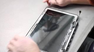 Замена матрицы на Macbook Air 11" 2012 года, Macbook Air 11 2012 LCD disassembly (replacement)