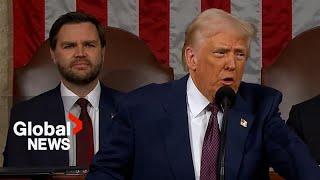 Trump addresses joint session of Congress in 1st major speech since returning to office | FULL