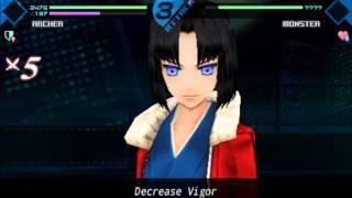 Fate/Extra: Archer Vs Monster(Ryougi Shiki)