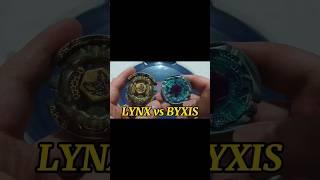 LYNX vs BYXIS #beyblade #ldrago #pegasus #toys #rayuga #hasbro #beybladebattle #nostalgia #lynx