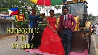 Wedding Homecoming || Wedding Rags in Sri Lanka || Filipino Srilankan Family Diary