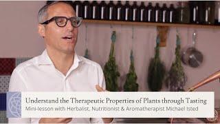 Mini Lesson  | Understand the Therapeutic Properties of Plants through Tasting with Michael Isted