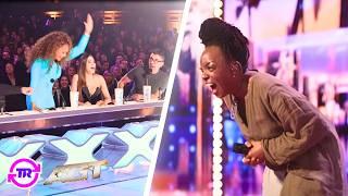 Mel B Hits SECOND GOLDEN BUZZER For Homeless Singer On AGT 2025!