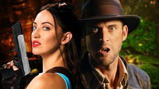 Lara Croft vs Indiana Jones. Epic Rap Battles Of History.