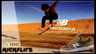 100 Kickflips New Balance 480 ()