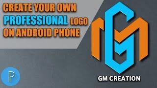 Creating MG logo in PixelLab | D4 DESIGNS