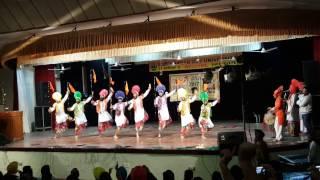 Bhangra of law department jashan 2017 GNDU main campus