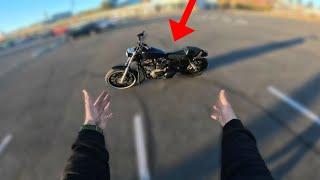 I BOUGHT A HARLEY SPORTSTER 1200S! *CAN IT WHEELIE?*