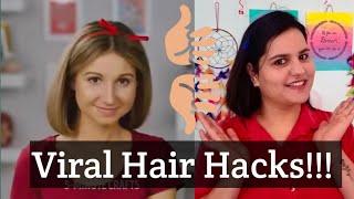 Testing Out Viral Hair Hacks from 5 Min Crafts! Dreams to Destination