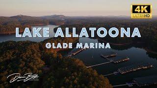 Sunrise Near Lake Allatoona's Glade Marina | 4K Cinematic Drone Film