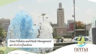 NEMA Media Advert on Devolved functions of noise and waste