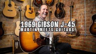 THIS GUITAR IS AMAZING! - 1969 GIBSON J-45! | Martin Meets Guitars!