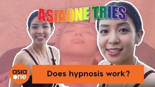 AsiaOne Tries: Hypnotising Amanda Chaang to ‘cure’ her deepest fear