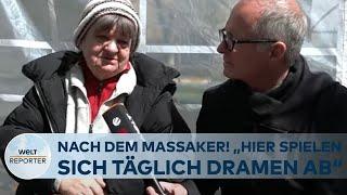 NACH DEM MASSAKER VON BUTSCHA: "An diesem Ort spielen sich täglich Dramen ab!" I WELT Reporter