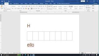 Get start with Microsoft Word 2019