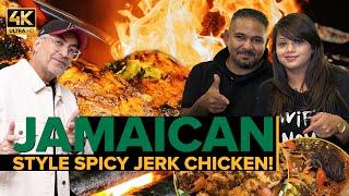 The Best JERK Chicken | Oxtail Stew, Peppa Shrimps, Steak at Island Grill | Street Food Jamaica 