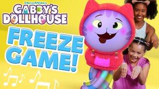  FREEZE!  Play Gabby's Freeze Dance Game | GABBY’S DOLLHOUSE