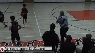 Northwood at Jefferson Boys Basketball 12-10-24