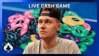 WOLFGANG POKER Plays LIVE Cash Poker With Big Daddy Chaz!!!