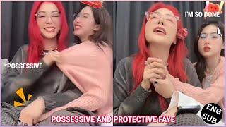 [FayeYoko] GINGERING MOMENTS During Faye's tiktok live | Yoko is so done with Faye