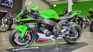 2022 Kawasaki Ninja ZX-10R Performance - Lime Green / Ebony / Pearl Blizzard White