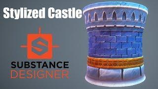 Substance Designer - Castle Material