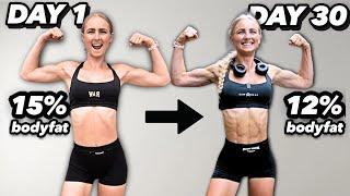 How I Transformed My Body In 30 Days *Insane Results*