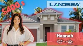 Explore Landsea Homes HANNAH at St Johns Preserve $400k - BIG Incentives! Palm Bay Florida