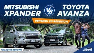 2022 Mitsubishi Xpander vs Toyota Avanza Comparison | Philkotse Reviews (w/ English Subtitles)