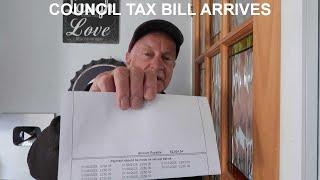 Council tax bill arrives.