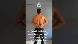 SỨC KHỎE VÀNG - 6 ĐỘNG TÁC CHỮA BÓ CƠ #suckhoevang