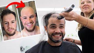 BALDING MEN Go BALD For The FIRST TIME *Compilation*