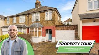  WALKTHROUGH PROPERTY TOUR | A 3 Bed Semi Detached Family Home in Belvedere DA17 | FOR SALE