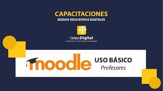 Capacitación Uso Básico de Moodle - Profesores 11/09/24