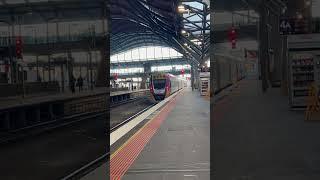 V/Line VLocity Train to Melton Departing @ Southern Cross Station 25 May 2025