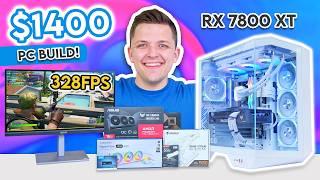 Best $1400 Gaming PC Build 2024!  [Full 1440p Build Guide w/ Benchmarks]