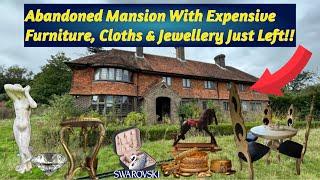 The Abandoned Swarovski Mansion, They Left So Many Expensive Things Behind… But Why?