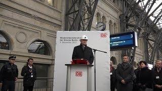 bahn manager Video - REDE (1): Eckard Martin, Spitzke, zur Neubaustrecke Berlin-Dresden (5.12.2017)