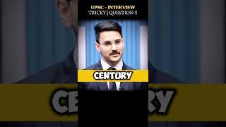 Mind -Blowing Candidate | Mock -interview | CAPF #iasinterview #upscaspirants #topper