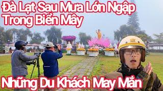 Đà Lạt Sau Mưa Lớn Ngập Trong Biển Mây, May Mắn Thấy Cảnh Này