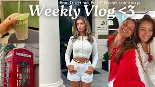 Exciting Week back in the Uk! (Weekly Vlog)