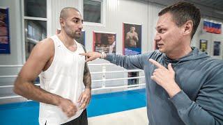 Boxer Reacts to First Move! Boxing Lesson from Olympic Champion