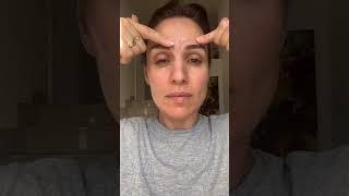 Release Tension & Relax 11 Lines #forehead lines #faceyoga #face massage #shorts